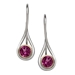 Desire earrings by Ed Levin - sterling silver and 14k gold - EA74442FA