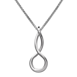 Infinity necklace by Ed Levin 