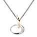 Petite Elliptical necklace by Ed Levin - PE3861S
