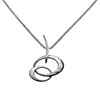 Petite Entwined necklace by Ed Levin 