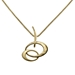 Petite Entwined necklace by Ed Levin - PE3912S