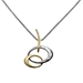 Petite Entwined necklace by Ed Levin - PE3912S