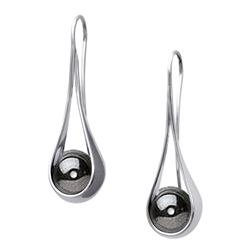 Sterling Captivating earring by Ed Levin 