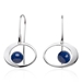 Sterling Paper Moon earrings by Ed Levin - EA79412NS