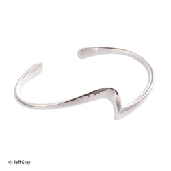 Sterling bracelet by Jeff Gray 