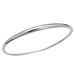 Oval Bangle by Ed Levin - BR3001SS