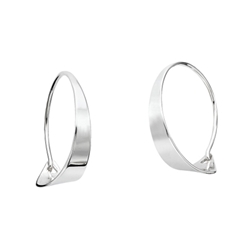 French Hoop Earring by Ed Levin 