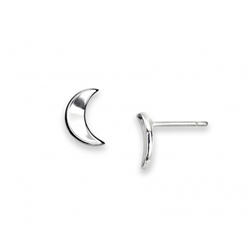 Crescent Moon Earrings by Ed Levin 