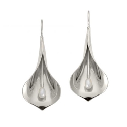 Calla Lily Earring by Ed Levin 