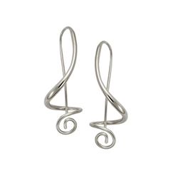 sm sterling Symphony earring by Ed Levin 