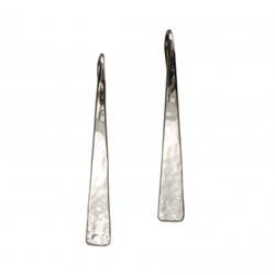 Hammered Taper Earring by Ed Levin 