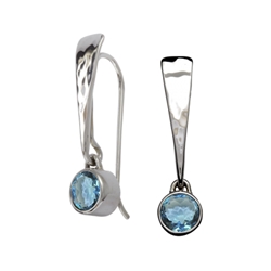 Sterling Excitement Earring by Ed Levin 