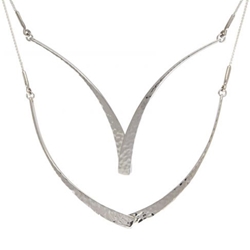 Glimmer Swing Necklace by Ed Levin 