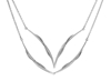 Vineyard Swing necklace by Ed Levin - sterling silver 18inch 