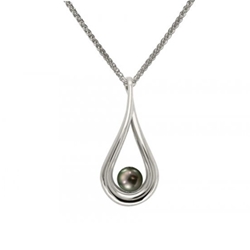 Sterling Mana Pendant by Ed Levin 
