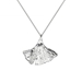 Ginkgo Pendant by Ed Levin - PE39516SS