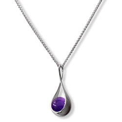 18" Sterling Captivating necklace by Ed Levin 